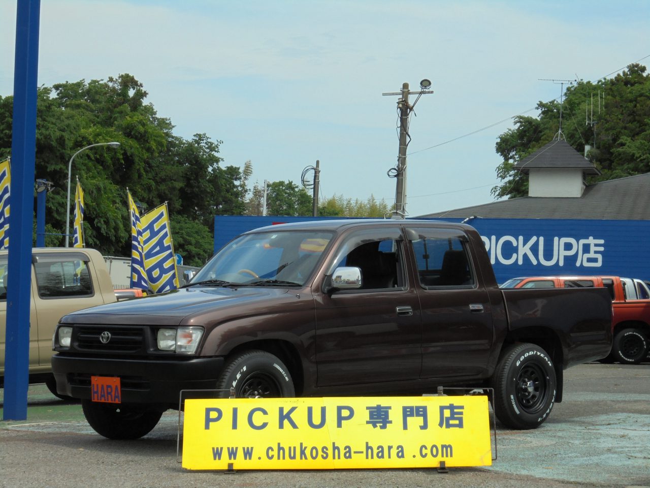 ガソリン、オートマ、4ナンバーのHILUXはこれだけ！【トヨタ ハイラックスWキャブ 千葉中古車情報】 - ハラ自動車